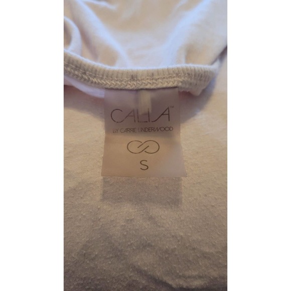 Calia by‎ Carrie Underwood Pink Dream Big High Neck Tank Top Size Small - Picture 5 of 6